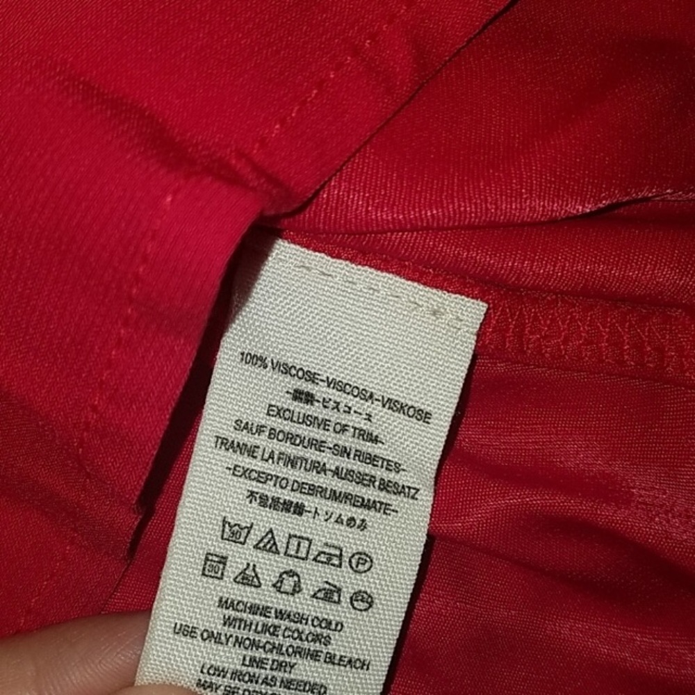 Free People Red Mini Dress - Picture 3 of 4